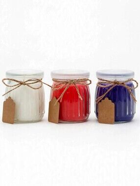Handmade Scented Candle Set - Cotton Blossom, Lavender, Cherry Blossom